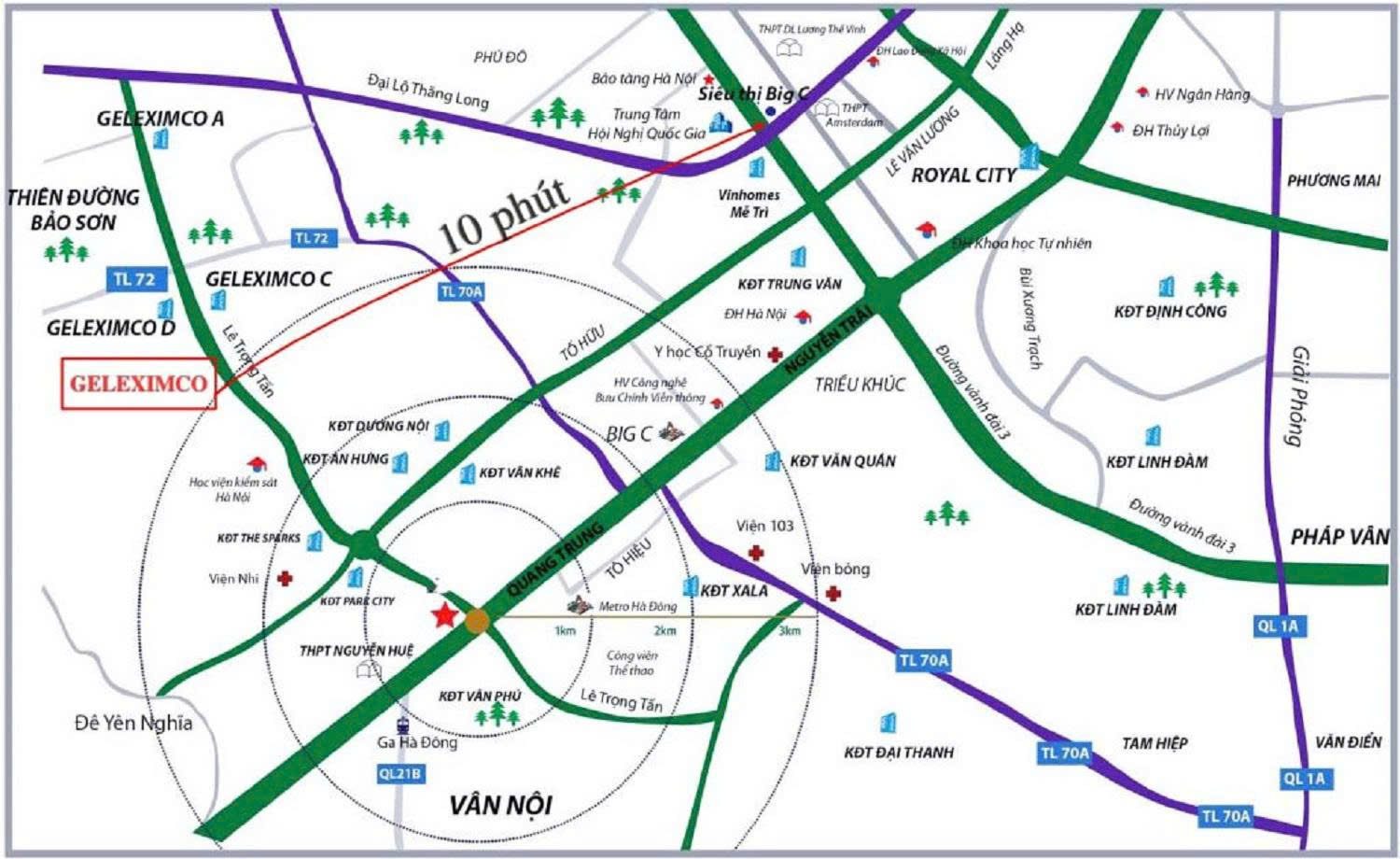 Chung cư Geleximco có nên mua